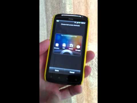 Change Smart Unlock Buttons On HTC Sensation
