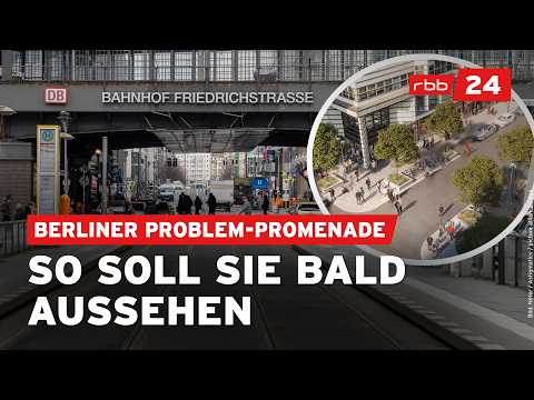 Neuer Plan für die Friedrichstraße: Mehr Grün, weniger Autos