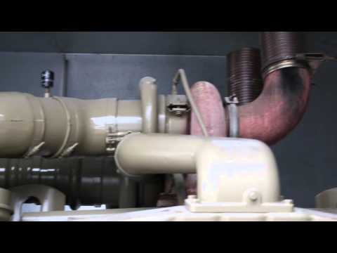 Green Industrial - USED 600 KW DIESEL GENERATOR SET FOR SALE CUMMINS VTA28G2 277/480 VOLT