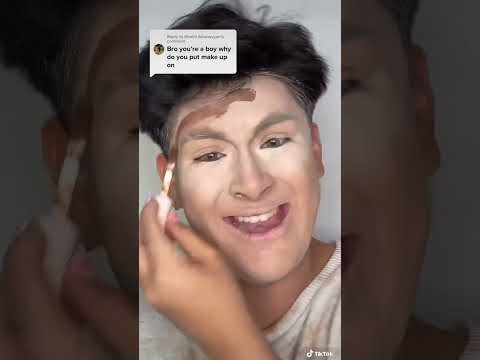 Boys can wear makeup too #shortsfeed #makeup #shortsvideo