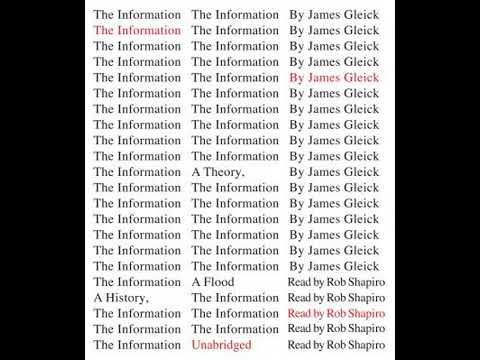 Information: A History, a Theory, a Flood - James Gleick