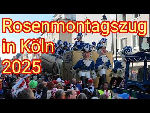 Köln: Rosenmontagszug 2025 Best of Karneval in der Südstadt/Severinstraße