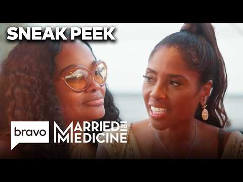 SNEAK PEEK: Dr. Heavenly Tests Dr. Simone With A Kiss | Married to Medicine (S12 E10) | Bravo