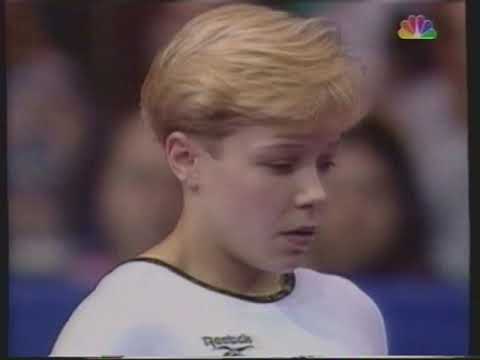 Amanda Borden (USA) - American Cup 1995 - All Around - Uneven Bars