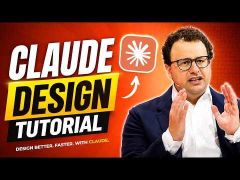 Video thumbnail: Claude Design Tutorial in 10 mins!