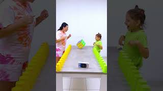 Dice color cups challenge #shorts Eva Alisa Family Shorts 