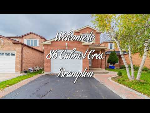 86 Calmist Cres. , Brampton