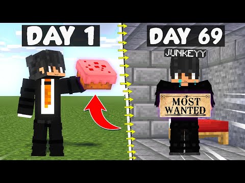 THIS CAKE Made Me a WANTED CRIMINAL in Minecraft!