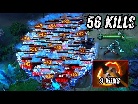 First Item 9Mins Desolator Phantom Assassin 56Kills Nonstop Cooking in the Map🔥