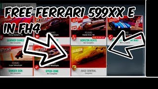 How to get a Free Ferrari 599XX E in Forza horizon 4! Forza Summer Playlist!