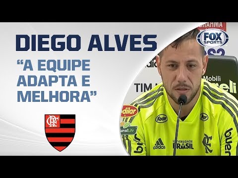 FLAMENGO AO VIVO! Diego Alves fala direto do Ninho do Urubu em coletiva