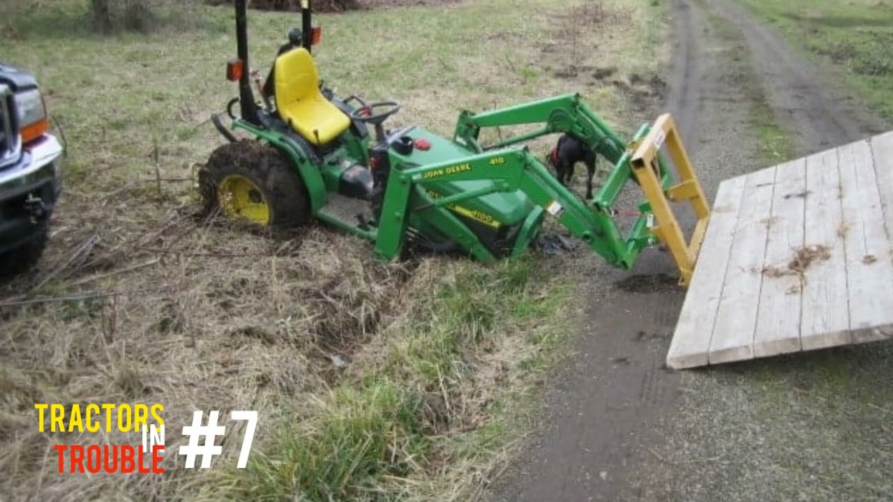 Top 10 Tractors Stuck in the Mud / Tractor Fails