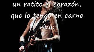 A fuego (letra) - Extremoduro