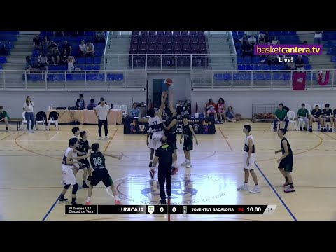U13M - UNICAJA vs JOVENTUT BADALONA.- Torneo Preinfantil "Ciudad de Vera" 2022 #BasketCantera.TV