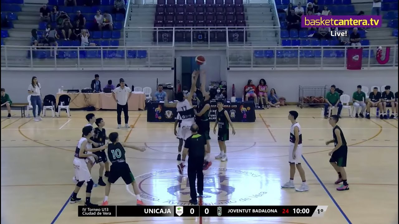 U13M - UNICAJA vs JOVENTUT BADALONA.- Torneo Preinfantil 