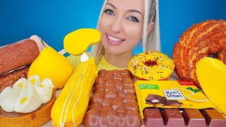 Download lagu ASMR EATING CHOCOLATE & YELLOW DESSERTS, CAKE, ICE CREAM, DONUTS, MILKA, MUKBANG, 다양한 초콜렛 디저트 먹방 mp3