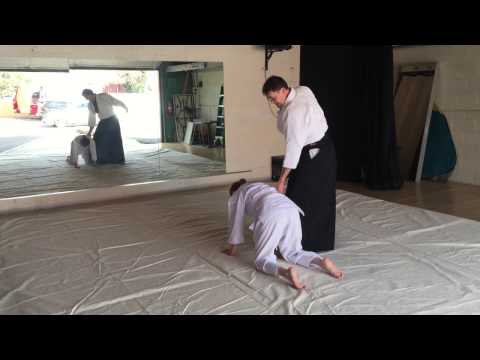 How to learn an Aikido soft break fall - Step 2