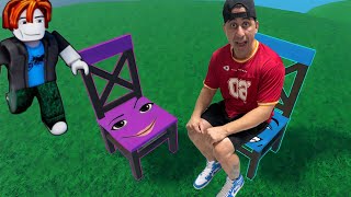 QUEM VAI SER O MELHOR NA DANÇA DAS CADEIRAS no Roblox 