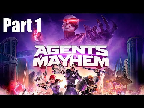 Agents of Mayhem Walkthrough Gameplay Part 1 - No Commentary