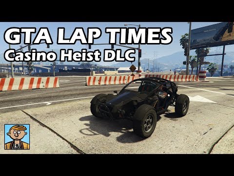 Fastest Casino Heist DLC Cars - GTA 5 Best Fully Upgraded Cars Lap Time Countdown