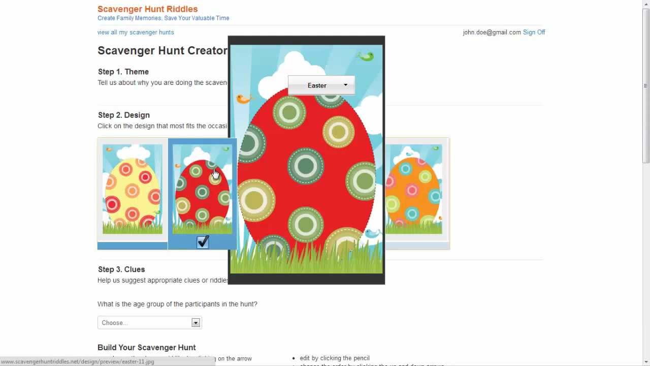 Easter Scavenger Hunt