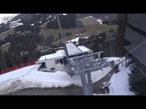 Auffahrt mit der Möslbahn am Hochschwendberg