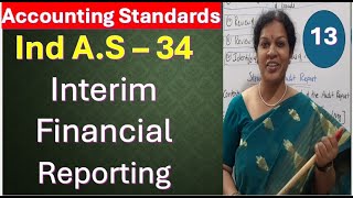 13. Ind A.S – 34: Interim Financial Reporting from Accounting Standards Subject