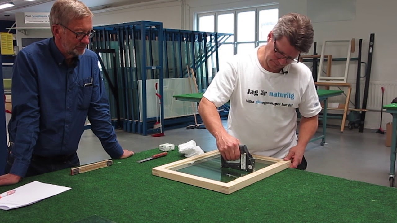 Glasa ett fönster - del 1