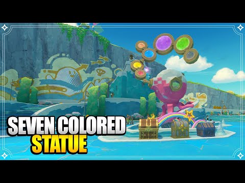Seven-Colored Statue | World Quests & Puzzles |【Genshin Impact】