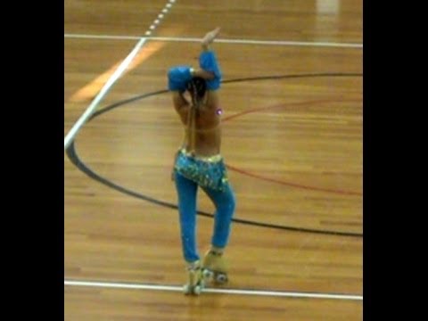 Ana Walgode - Silver Medal Europe Cup 2012 free dance Cadete