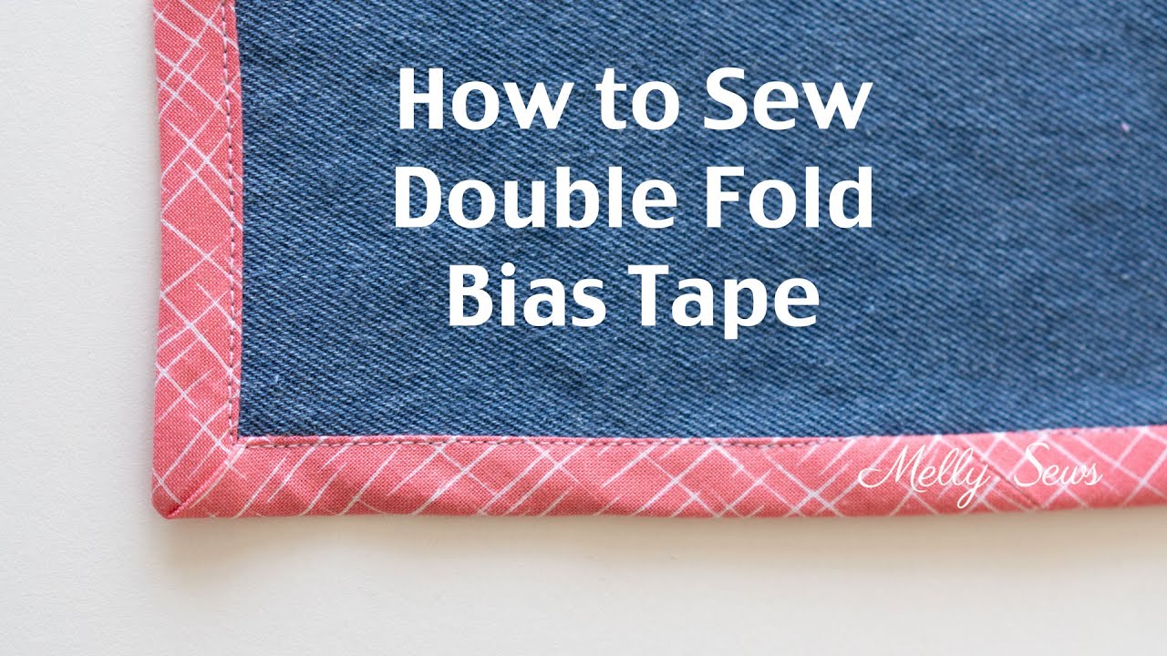 How to Sew Double Fold Bias Tape