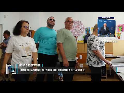 Ioan Bohancanu, ales din nou primar la Beba Veche