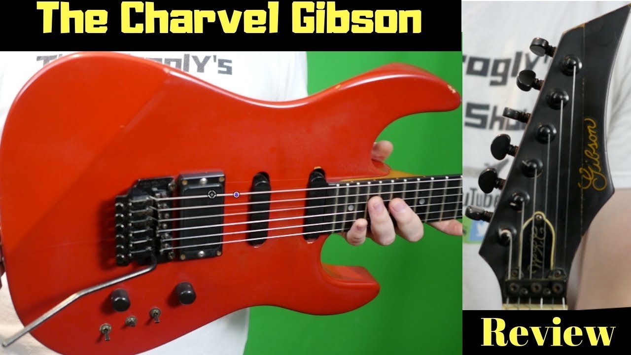 Wayne Charvel Got a Signature Gibson Guitar | 1987 WRC Super Strat Red |Review + Demo - YouTube