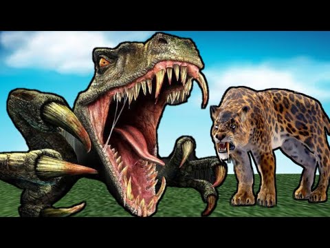 Dinosaur Vs Lion | Lion Vs Buffalo | Animal Revolt Battle Simulator 2022 | Animal Revolt Game