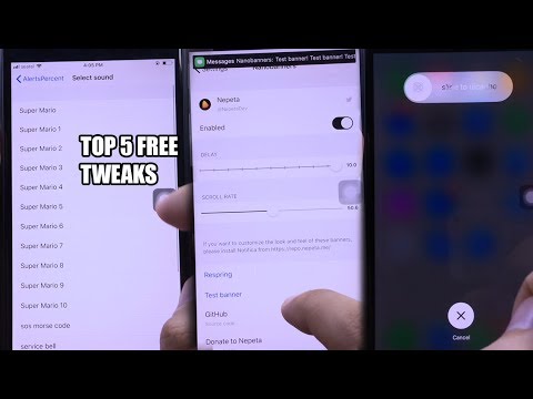 Top NEW FREE Jailbreak Tweaks