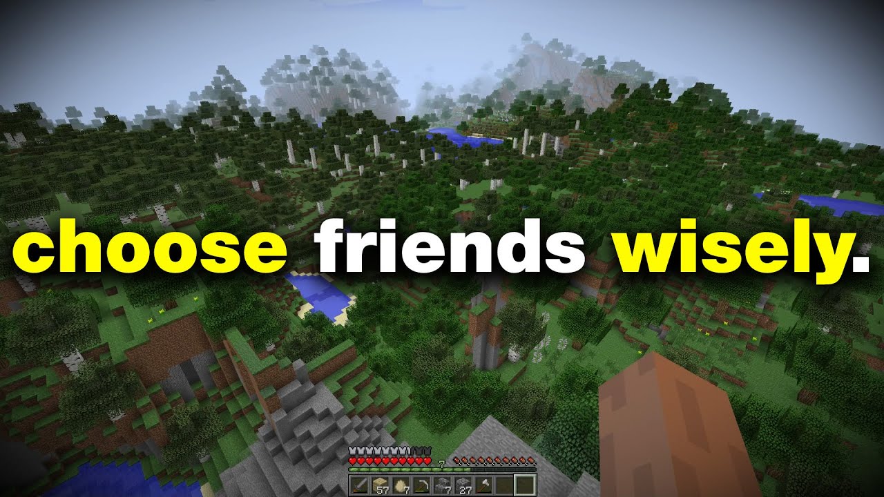 make new friends if you must.