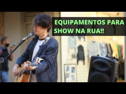 Equipamentos Para Show na Rua(meu setup basico)