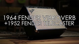 Video thumbnail for "Pick of the Day" - 1964 Fender Vibroverb and 1952 Fender Telecaster by Emerald City Guitars