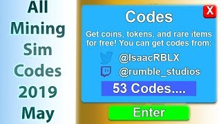 Mining Simulator Codes Rebirth Tokens Wiki Legendary - roblox mining simulator legendary codes rbxrocks