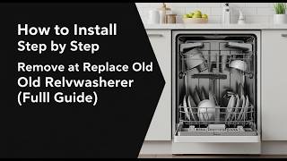 How to Install a Dishwasher Step by Step | Remove & Replace Old Dishwasher (Full Guide)