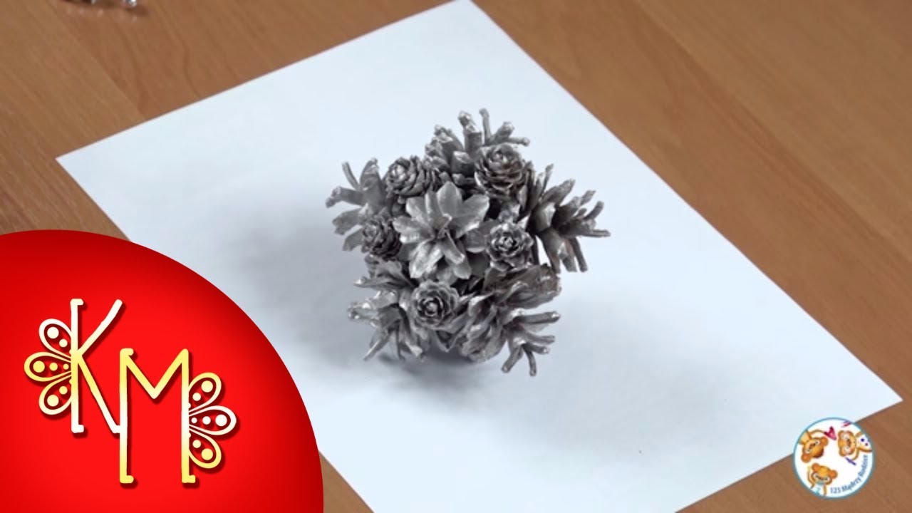 Ozdoby z szyszek na święta bożonarodzeniowe | Kreatywna Mama