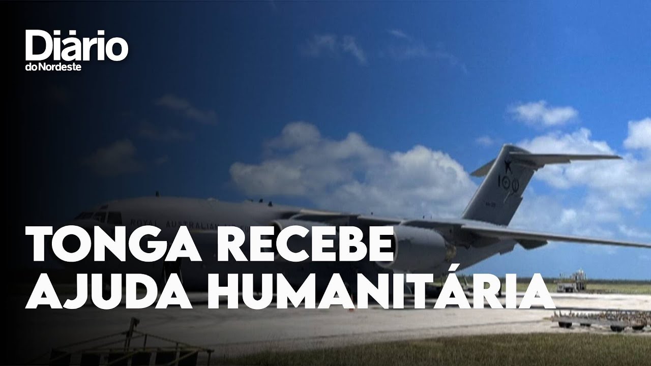 Imagem da notícia Tonga recebe primeiros aviões com ajuda humanitária após desastre de vulcão