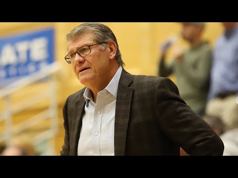UConn Women's Basketball Pregame (Notre Dame) - Geno Auriemma