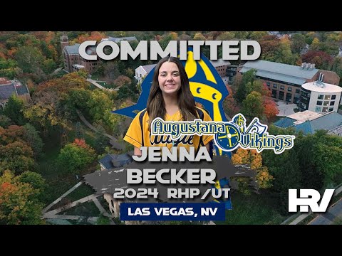 2024 Jenna Becker 🥎 Committed to Augustana College