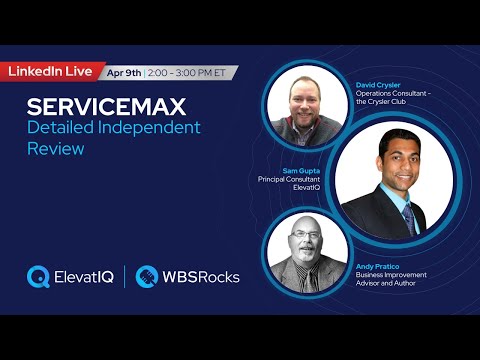 An independent detailed review of the ServiceMax field service management platform.
