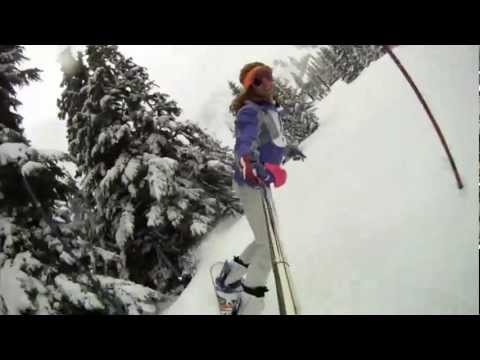 Retro Fools Day 2011 Stevens Pass GoPro