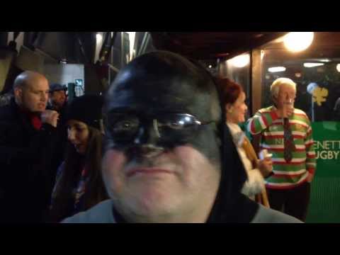 Shoddy Singing in Italy for Treviso vs Leicester Tigers