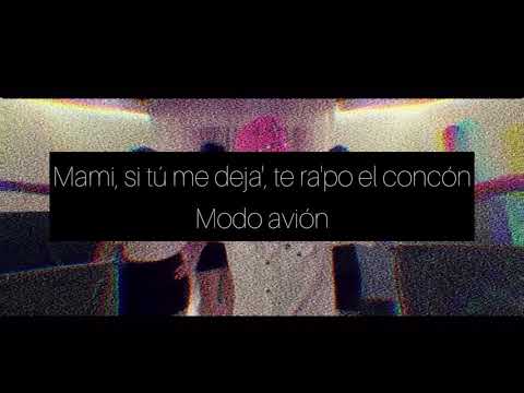 El cherry Scom x Kiko El Crazy x Akapellah - Modo Avión LETRA (lyrics)