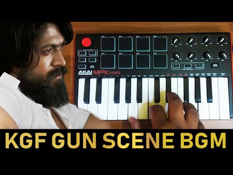 KGF GUN SCENE BGM | Cover By Raj Bharath | #Yash #
