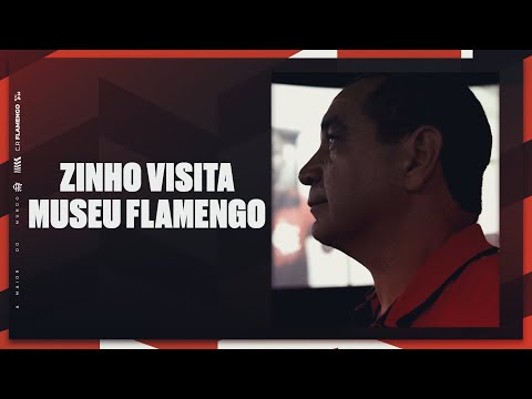 Flamengo's biggest idol, Zinho visits the club's new museum